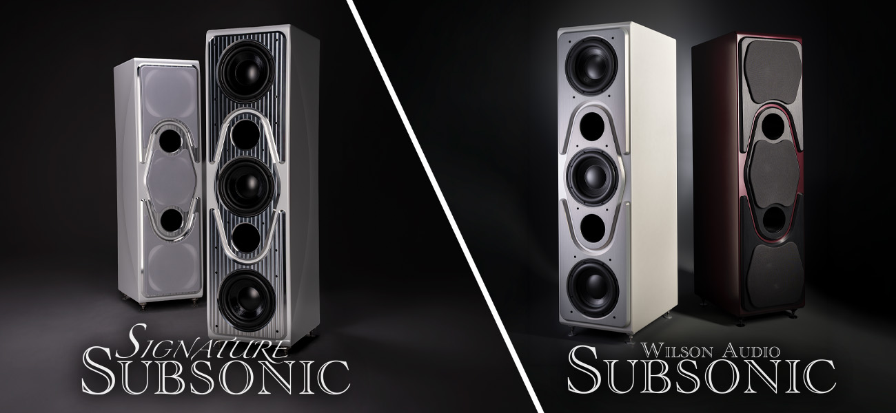 Signature Subsonic and Wilson Audio Subsonic